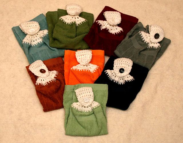 Crocheted Hand Towels